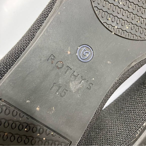 Rothy’s black round toe flats ballet flats size 11.5 - Picture 8 of 12